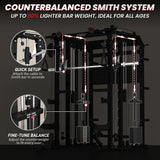 RitKeep Nimitz N1 Counterbalanced All-in-One Smith Machine