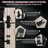 RitKeep Nimitz N1 Counterbalanced All-in-One Smith Machine