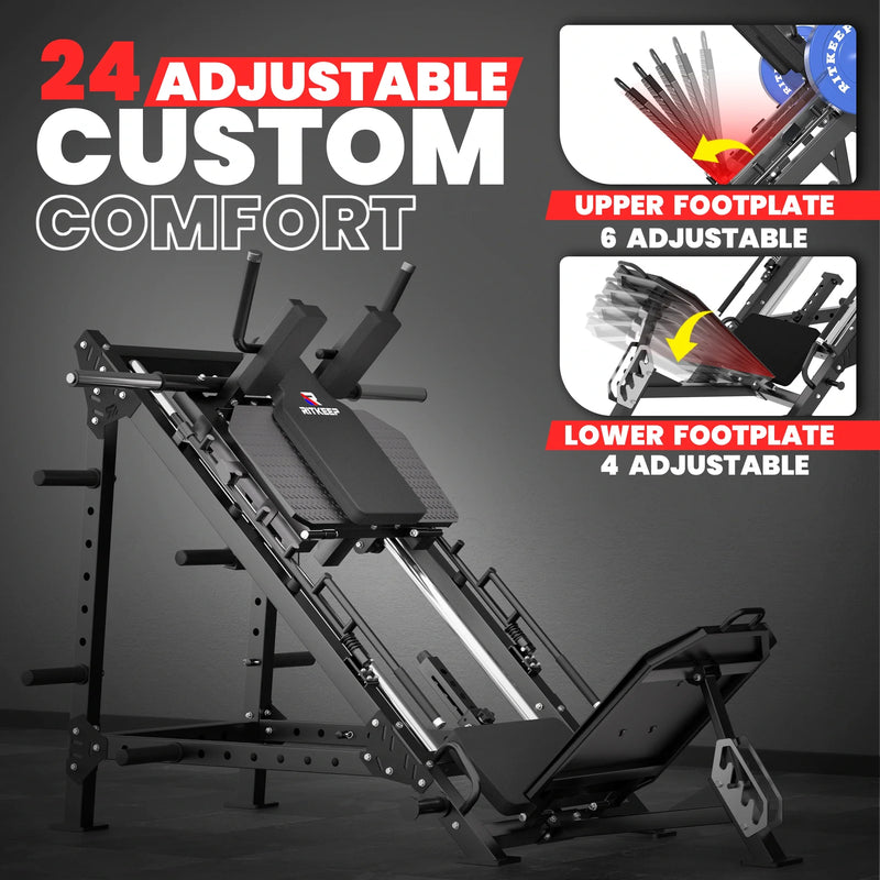 RitKeep Thunderbolt A10 Leg Press Hack Squat Machine