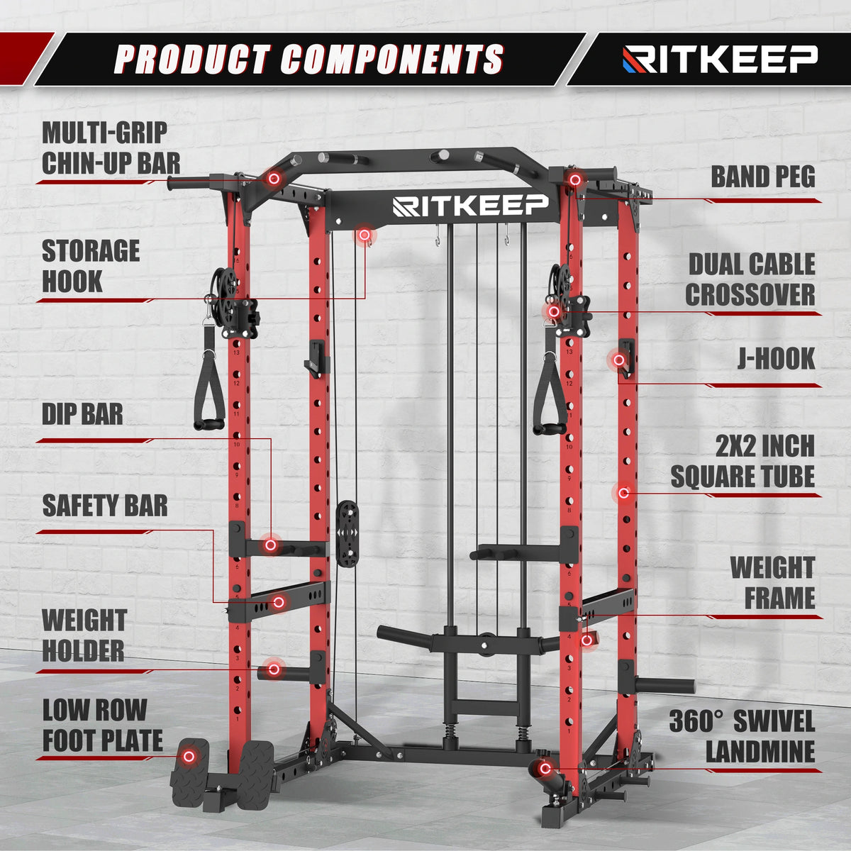 Destroyer M10 ALL-IN-ONE Home Gym Power Rack