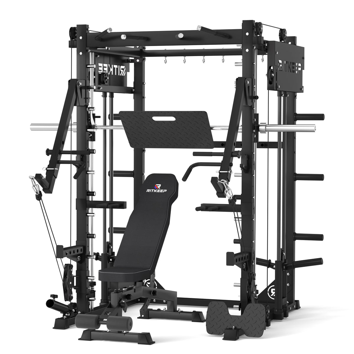 PMAX 4750 Dual Plate Loaded Multi Functional Smith Machine
