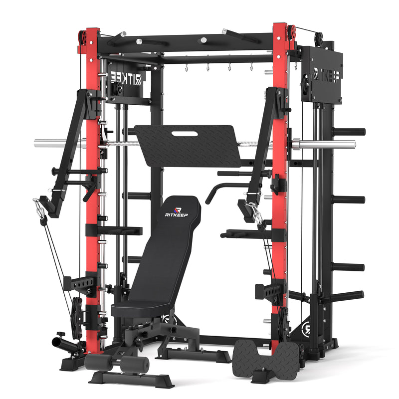 PMAX 4750 Dual Plate Loaded Multi Functional Smith Machine