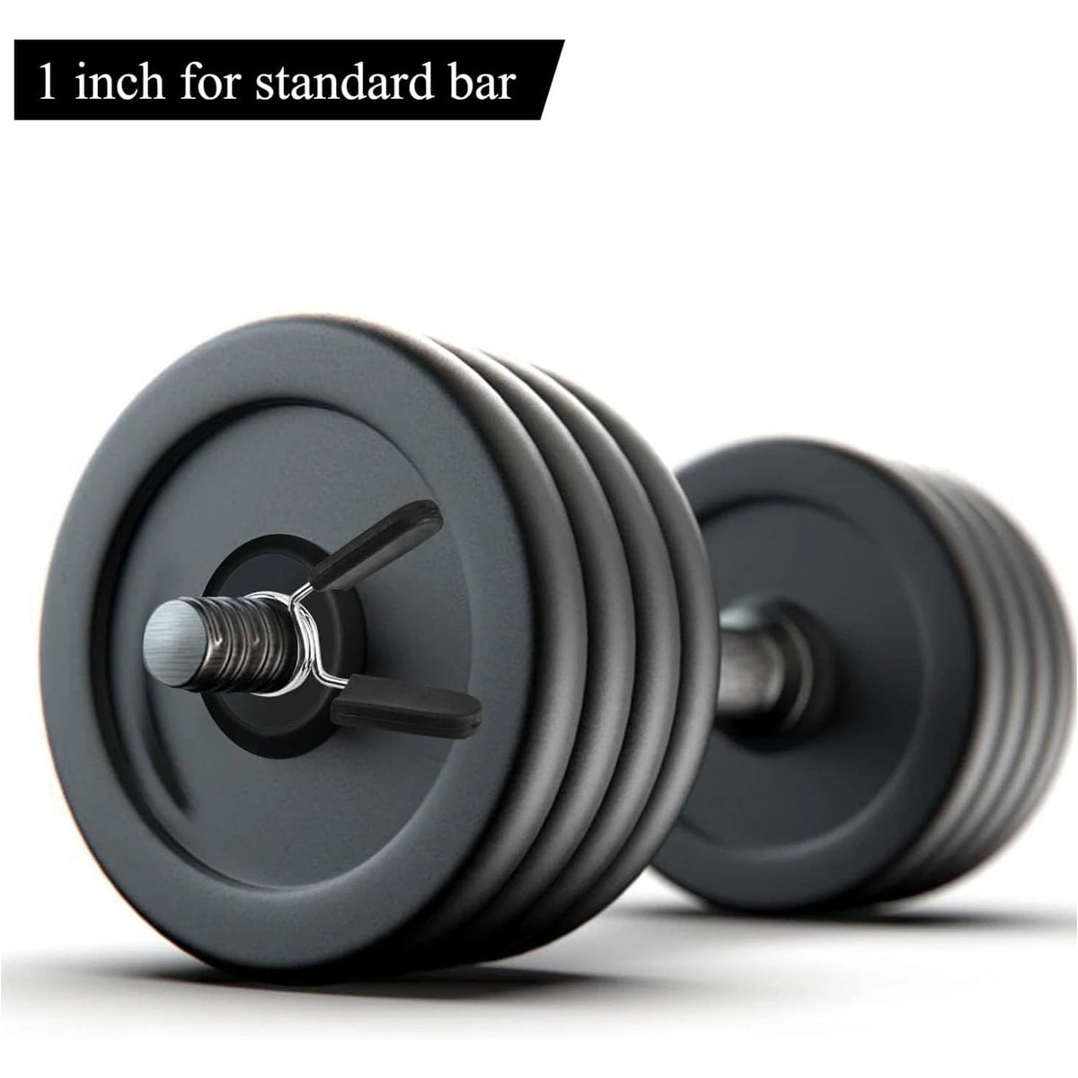 Barbell Spring Collar Clamp(Pair)