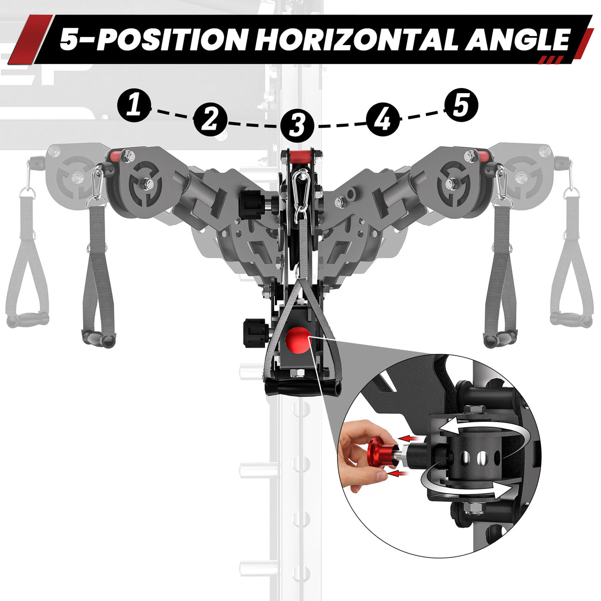 RitKeep Multi-Angle Cable Pivot Arms