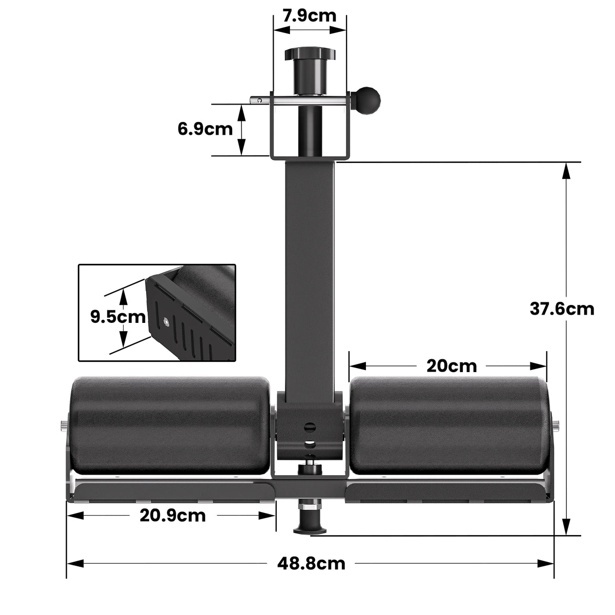 TANK 3-in-1 Leg Holder Rack Attachment
