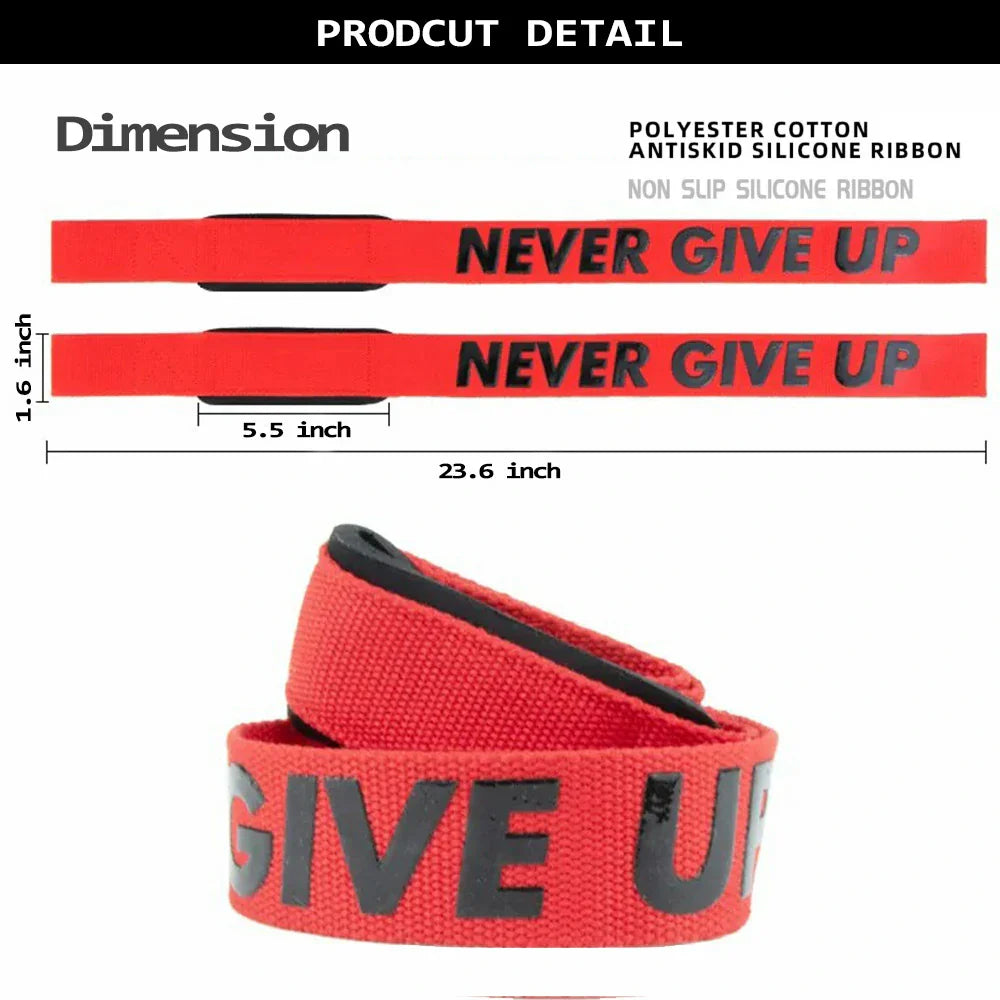 Anti-slip Hand Wraps Wrist Straps Support For Weight Lifting Powerlifting Training