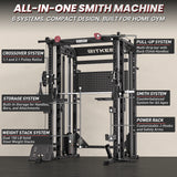 RitKeep Nimitz N1 Counterbalanced All-in-One Smith Machine