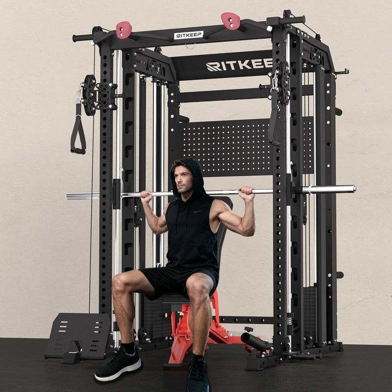 RitKeep Nimitz N1 Counterbalanced All-in-One Smith Machine