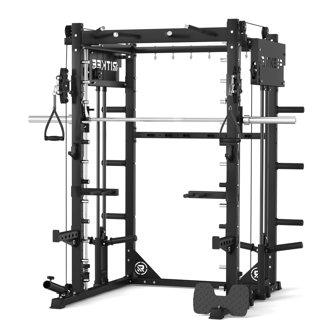 PMAX 4750 Smith Machine with Dual Plate-Loaded Pulley System