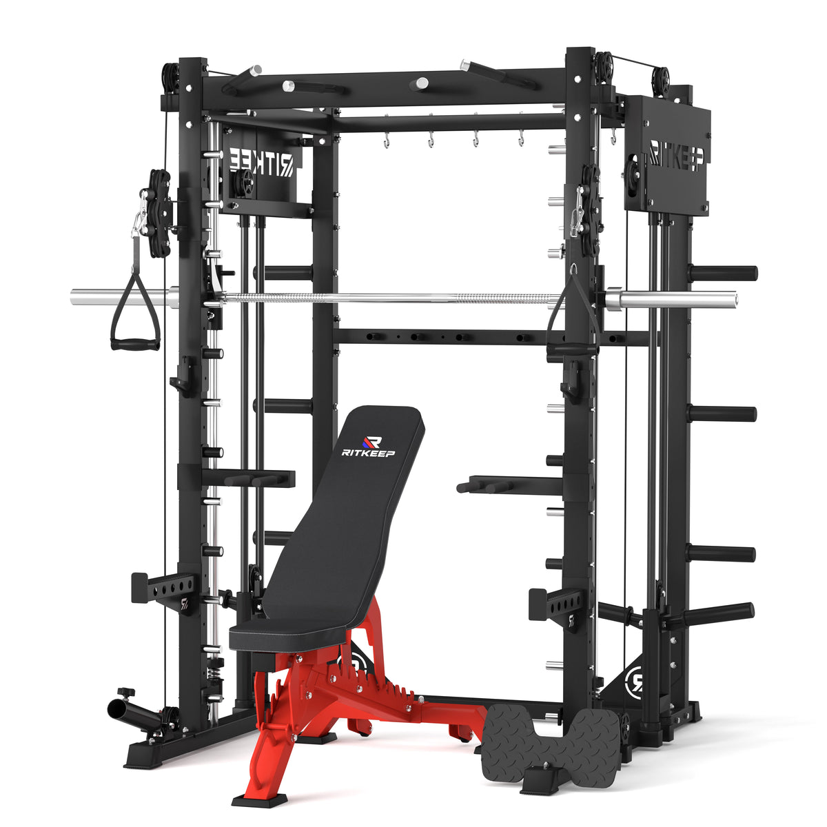 PMAX 4750 All-In-One Home Gym Smih Machine | Ritkeep – RITKEEP Canada