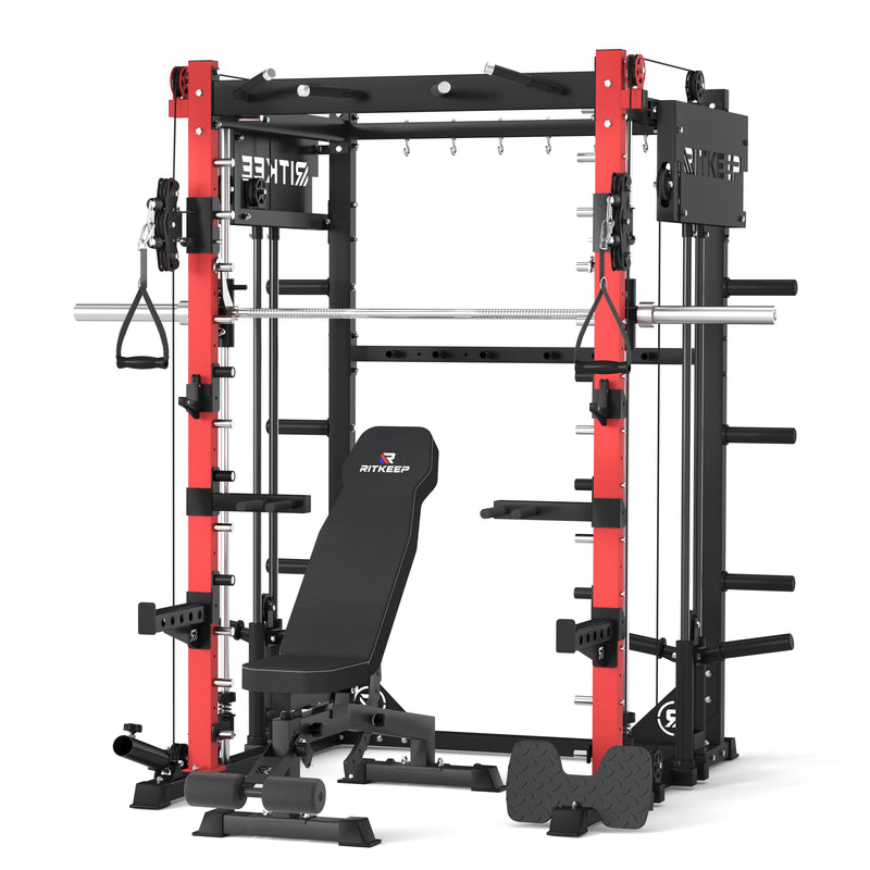PMAX 4750 Dual Plate Loaded Multi Functional Smith Machine