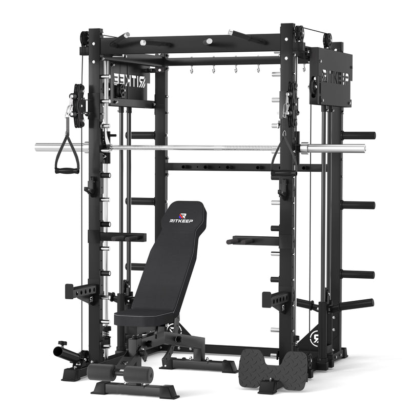 PMAX 4750 Dual Plate Loaded Multi Functional Smith Machine