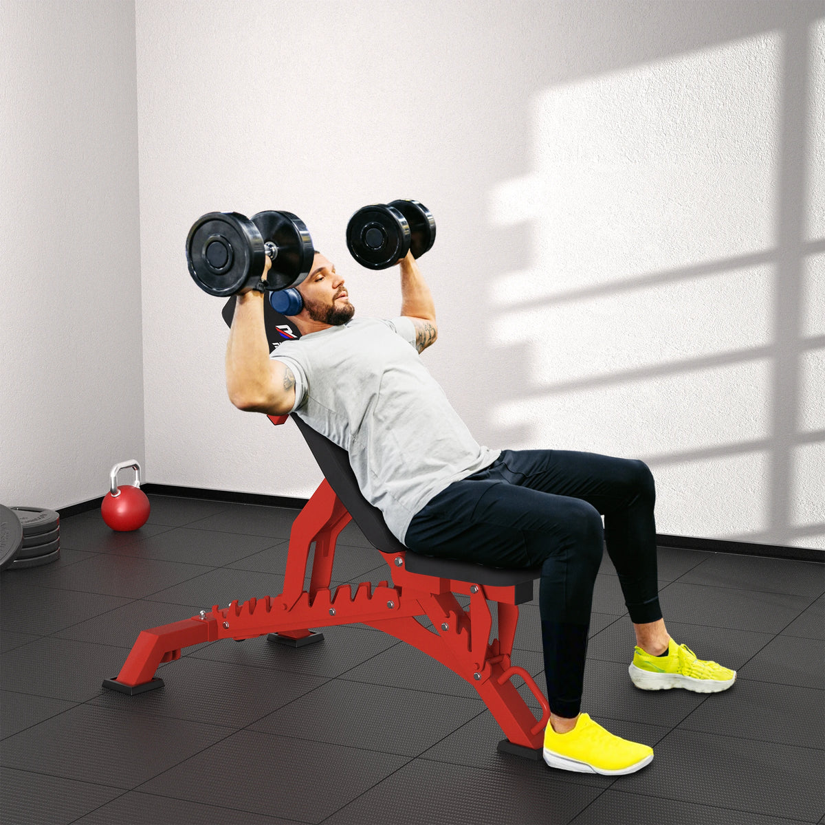RAB-3000 Adjustable Heavy Duty Incline Weight Bench