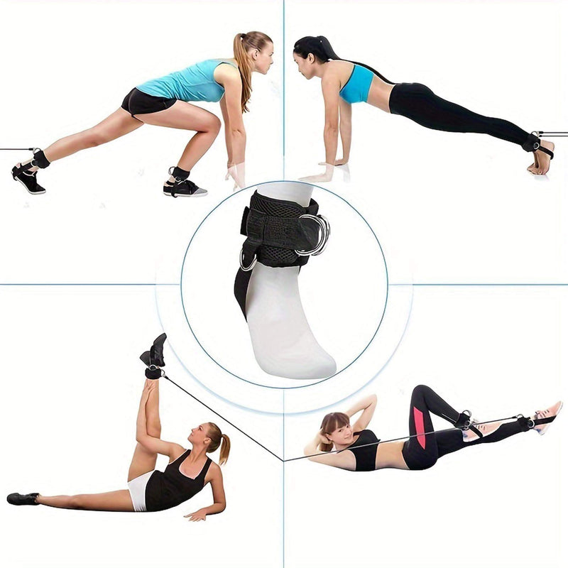 RirKeep Multifunctional Exercise Ankle Strap (Pair)