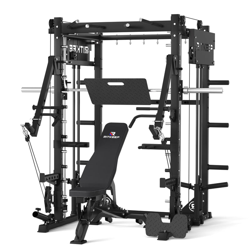 PMAX 4750 Dual Plate Loaded Multi Functional Smith Machine