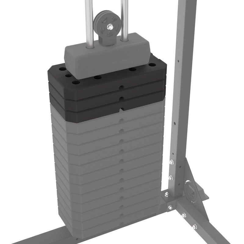 RitKeep 80lb Weight Stack Upgrade Set