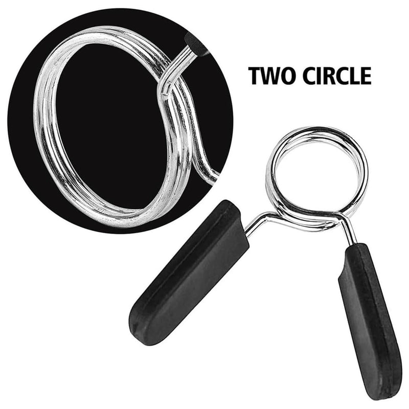Barbell Spring Collar Clamp(Pair)