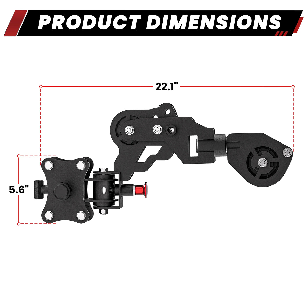 RitKeep Multi-Angle Cable Pivot Arms