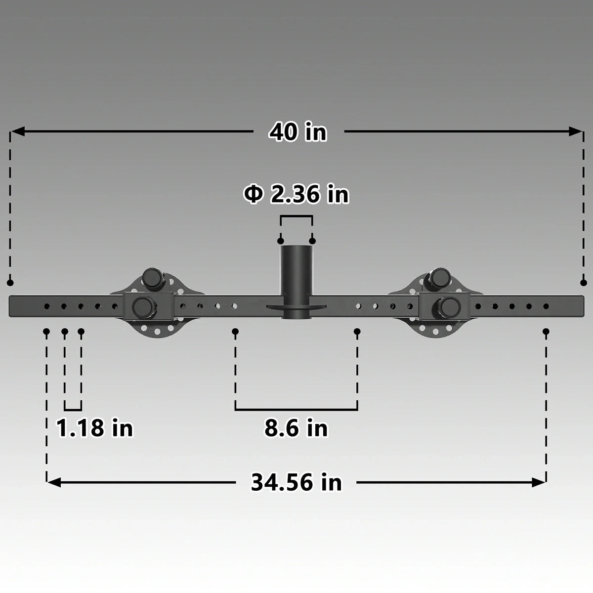 RitKeep 3 IN 1 Multifunctional Handle Bar