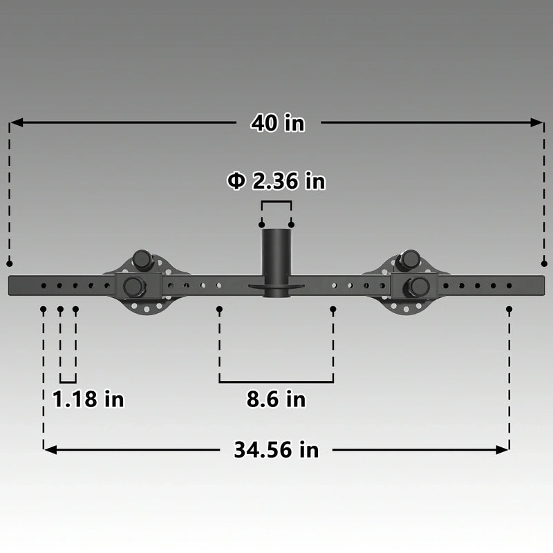 RitKeep 3 IN 1 Multifunctional Handle Bar