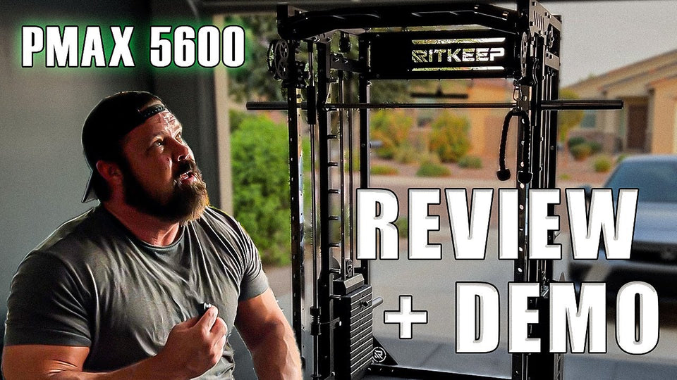 Can the RitKeep PMAX 5600 Pro Home Gym Smith Machine Handle Serious Training | Full Review + Demo